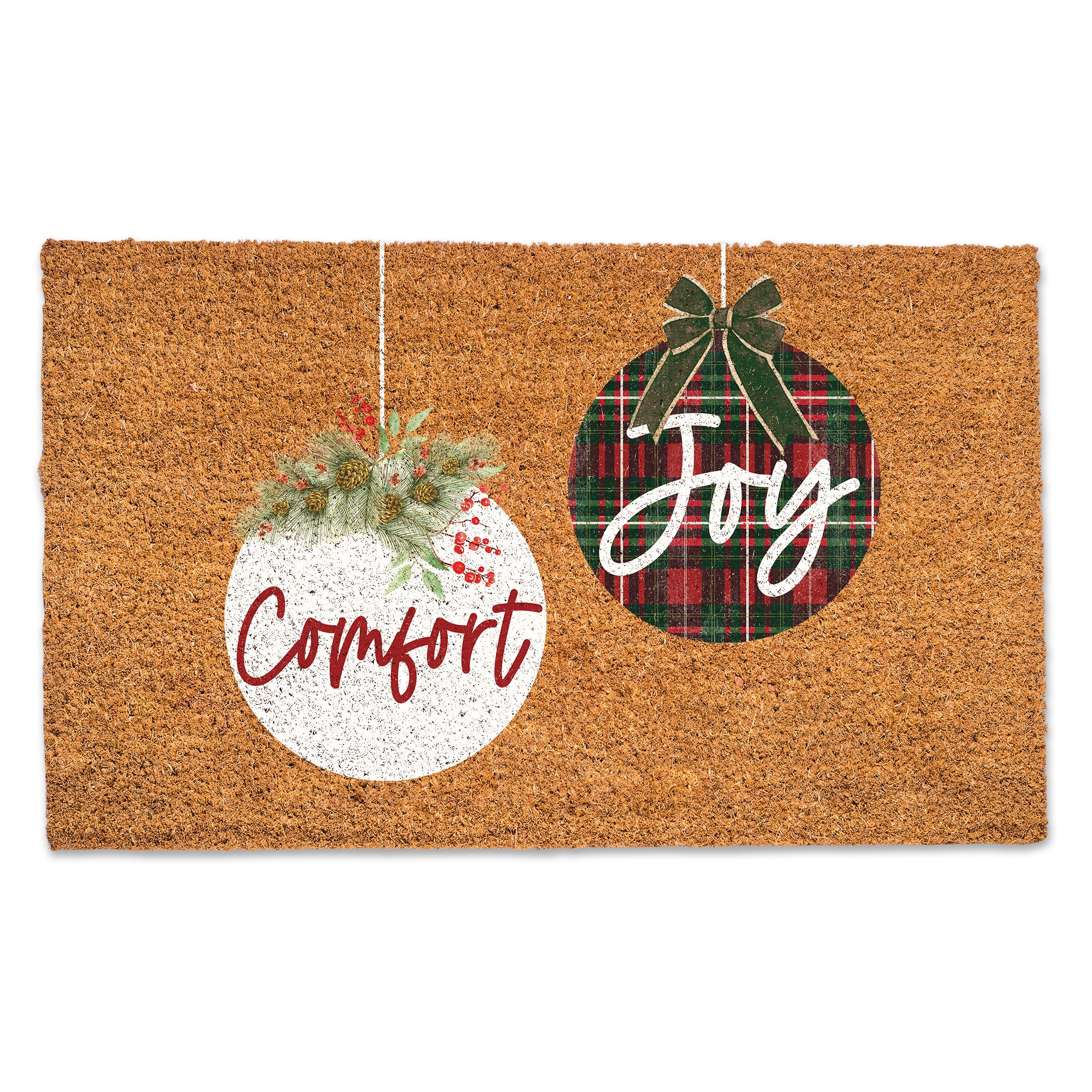 Comfort and Joy Door Mat