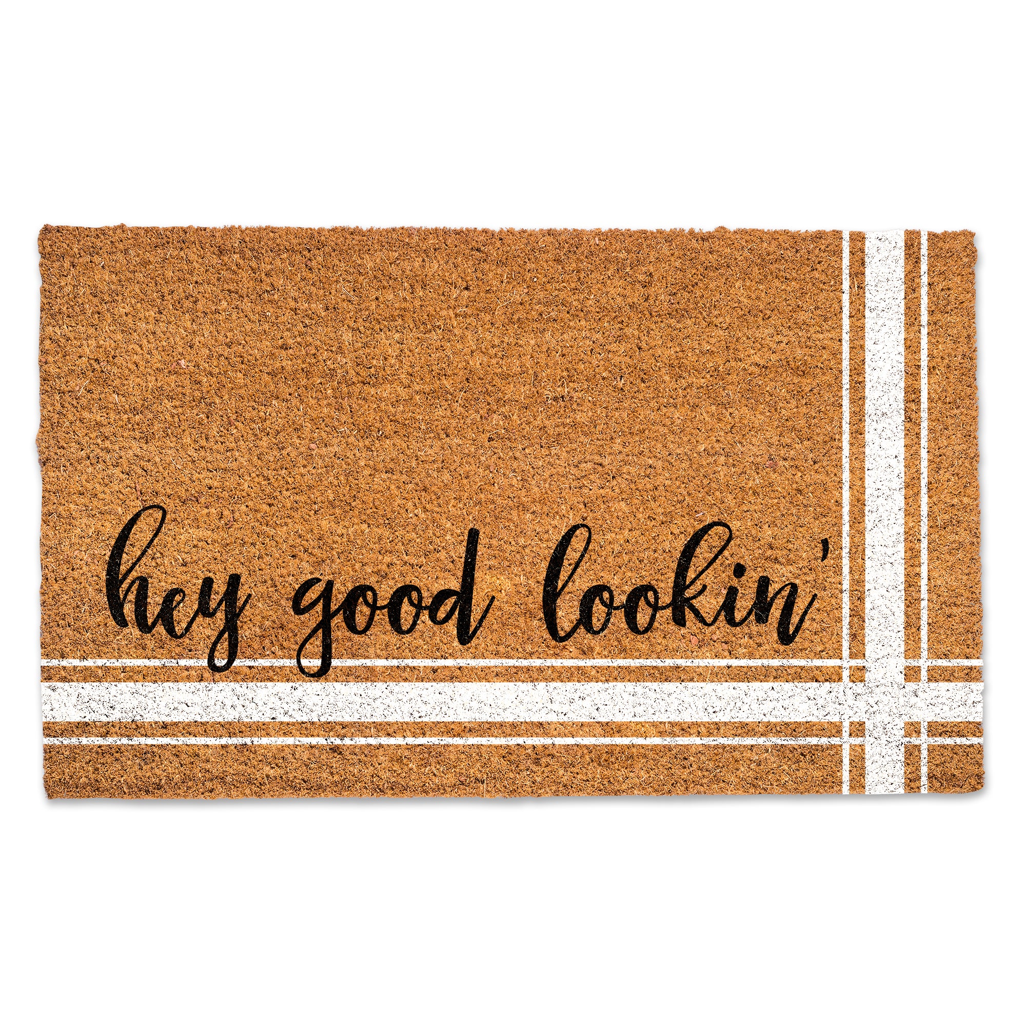 Hey Good Lookin Door Mat
