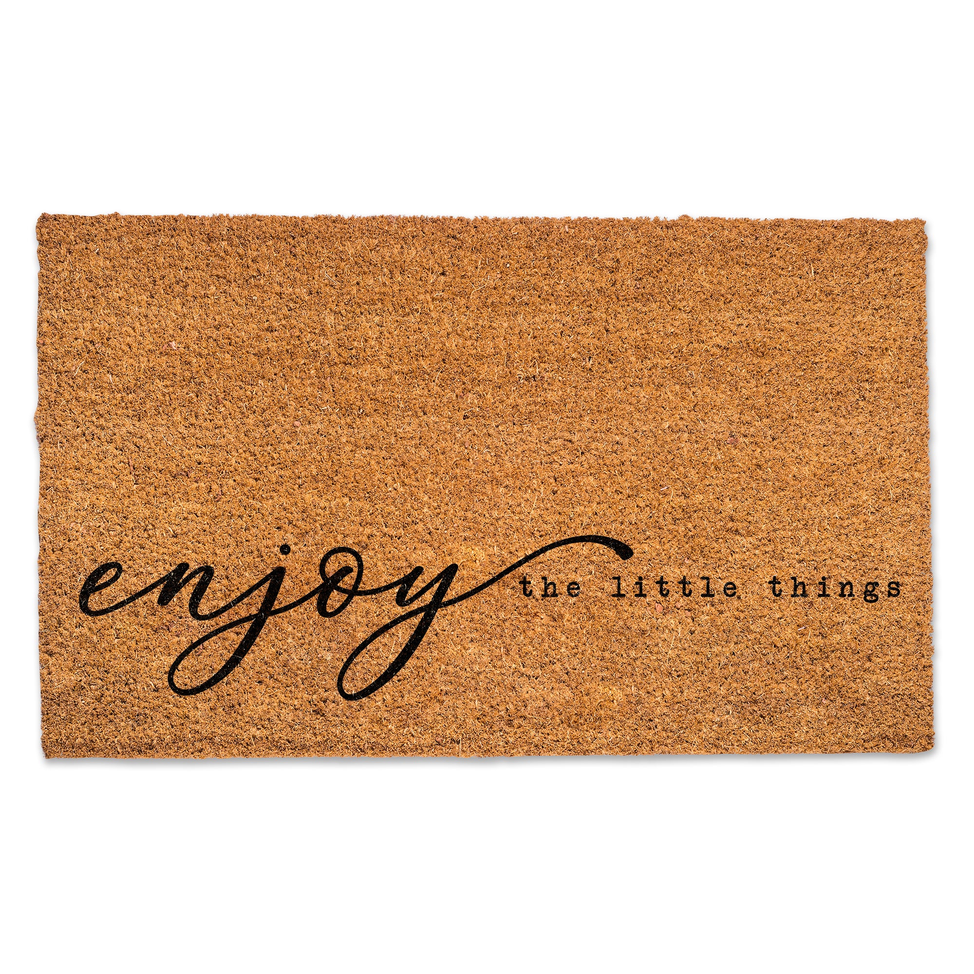 Enjoy The Little Things Door Mat