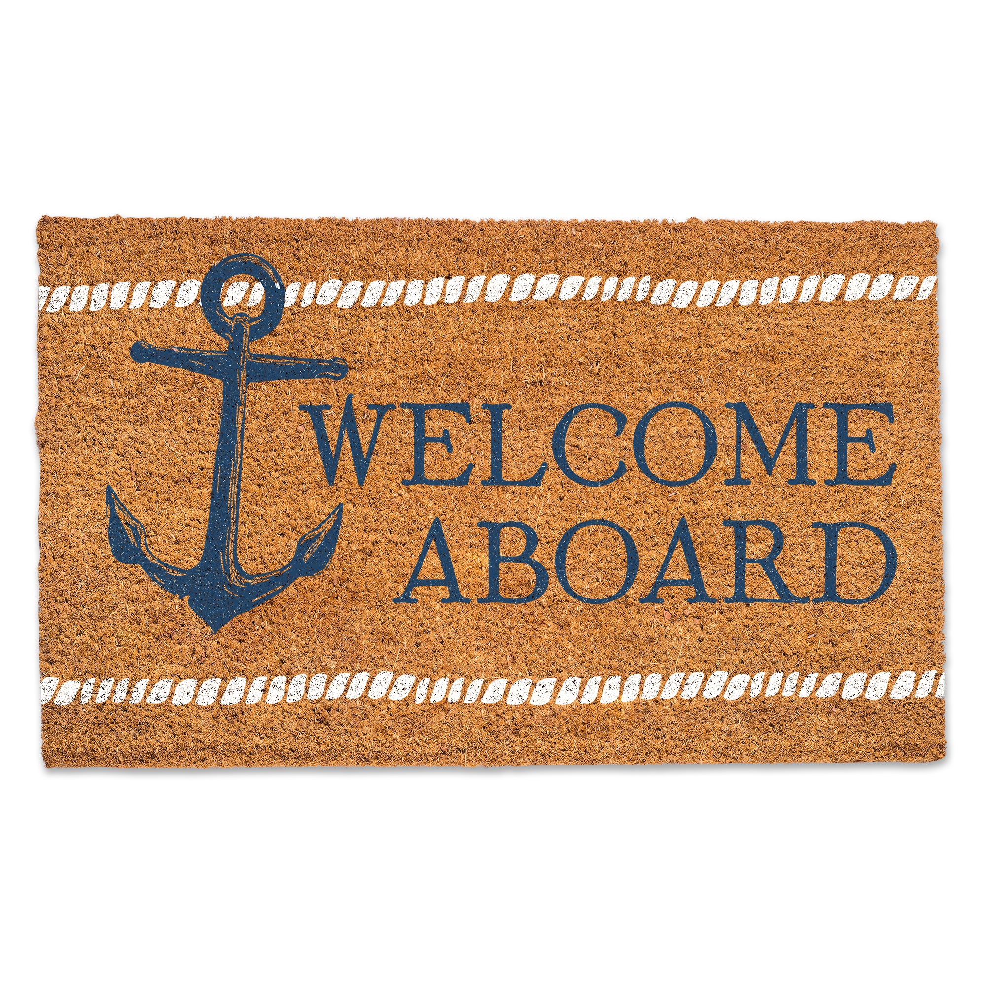 Welcome Aboard Door Mat