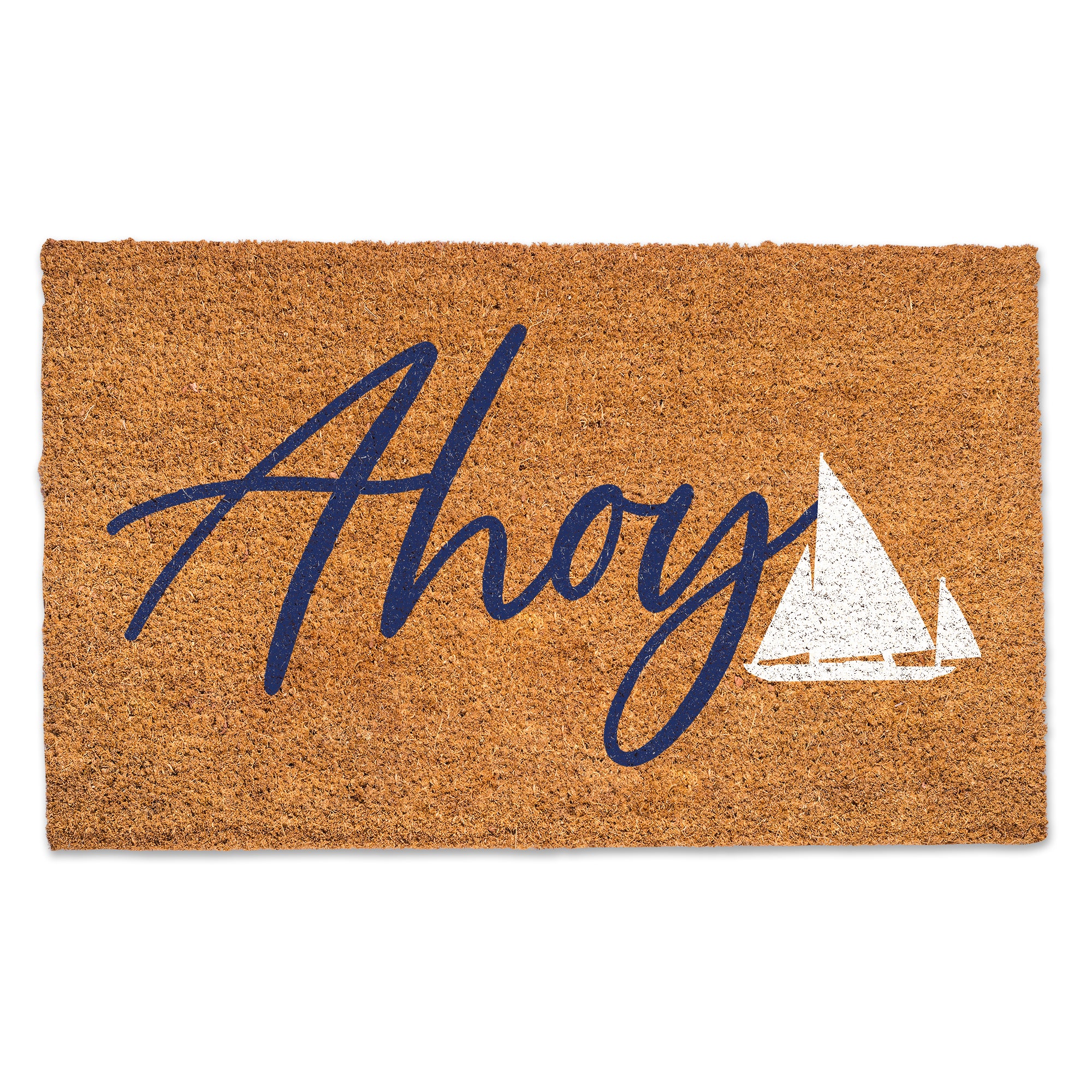 Ahoy Ship Door Mat