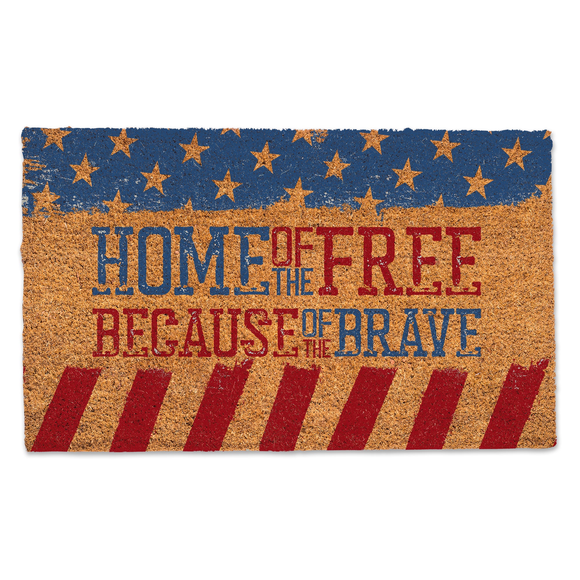 Because of the Brave Door Mat