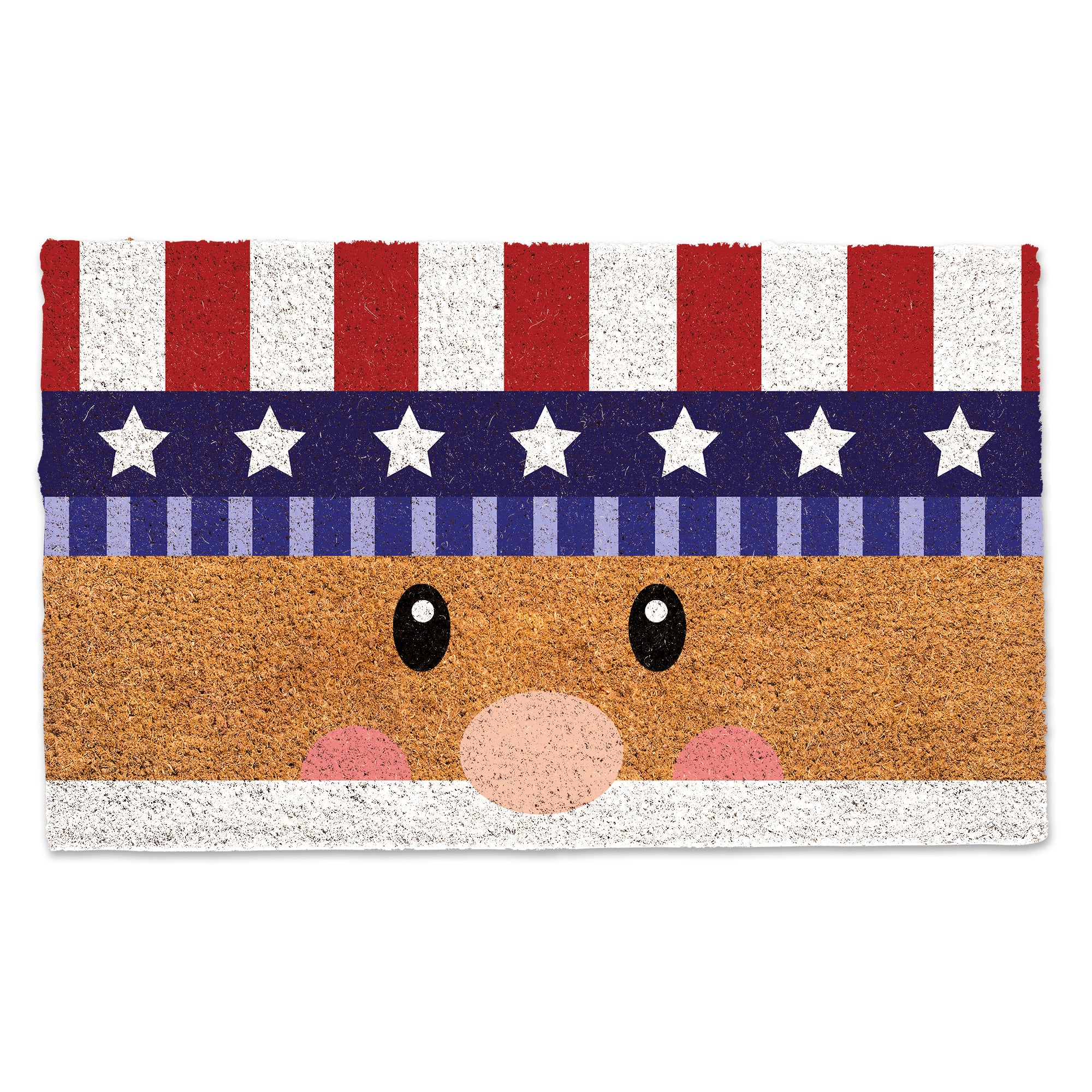 Uncle Sam Face Door Mat