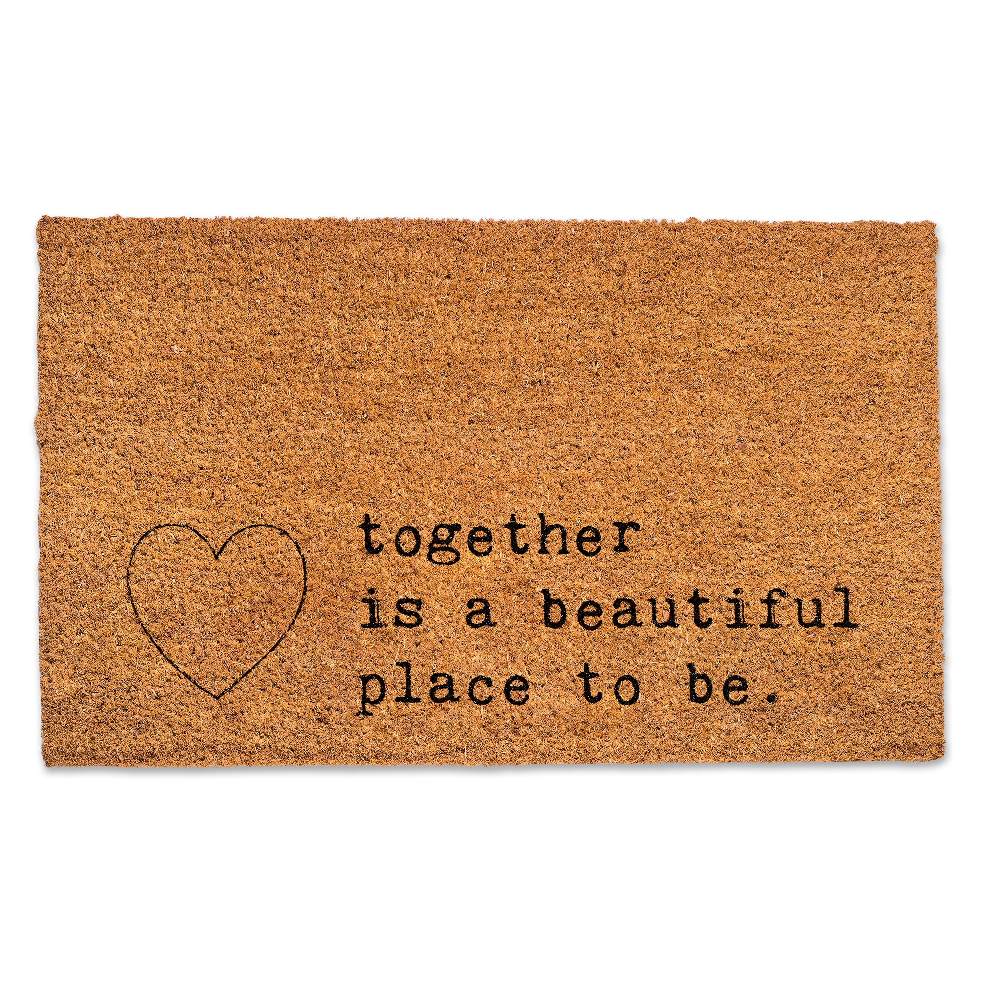 Together Favorite Place to Be Door Mat