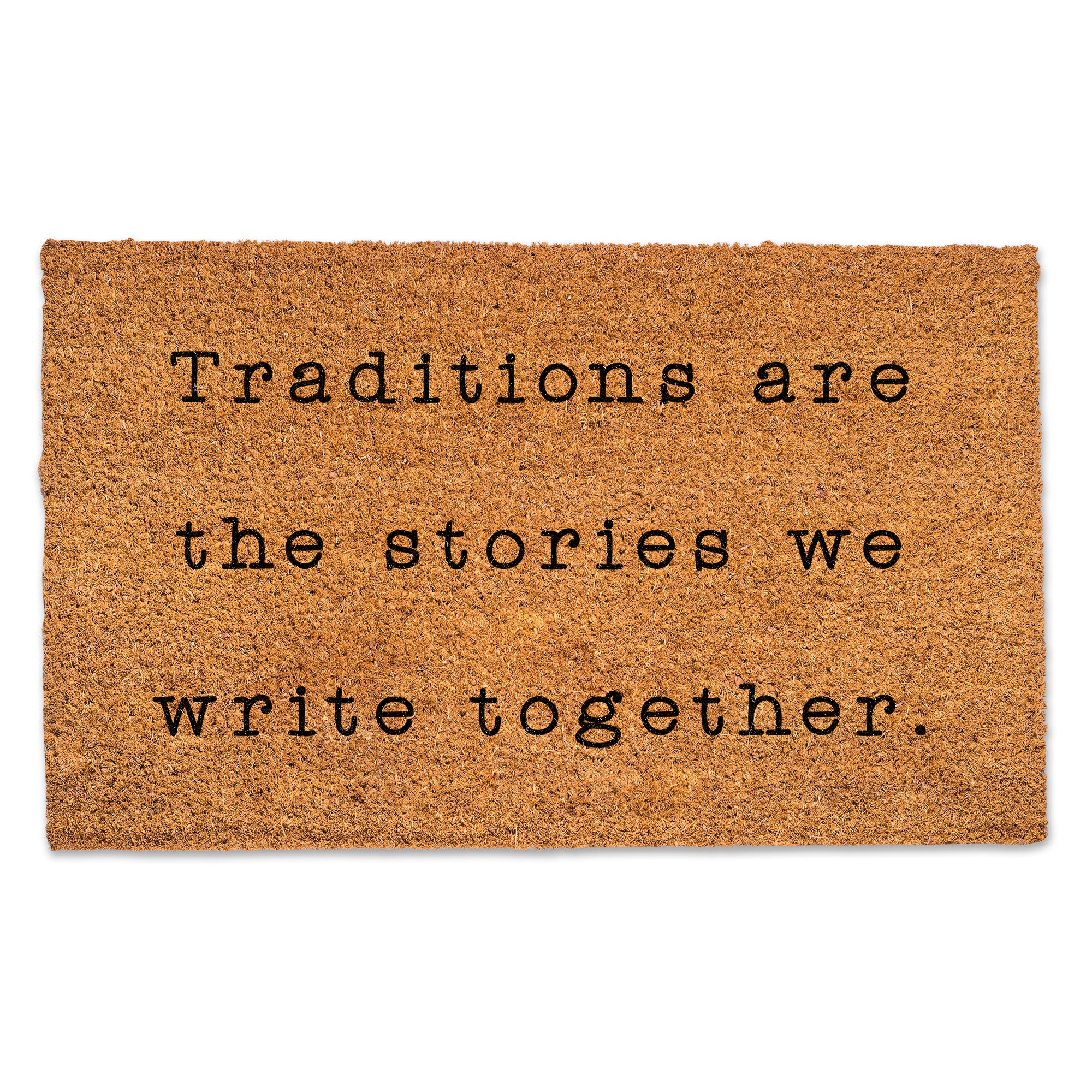 Traditions Together Door Mat