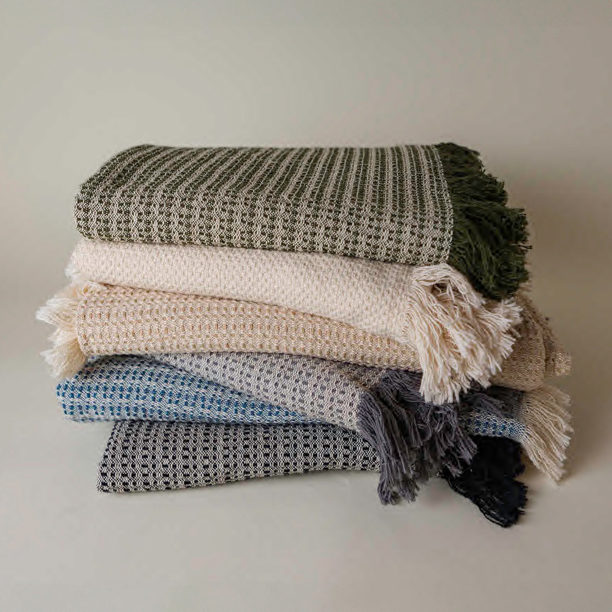 Criss Cross Woven Throw