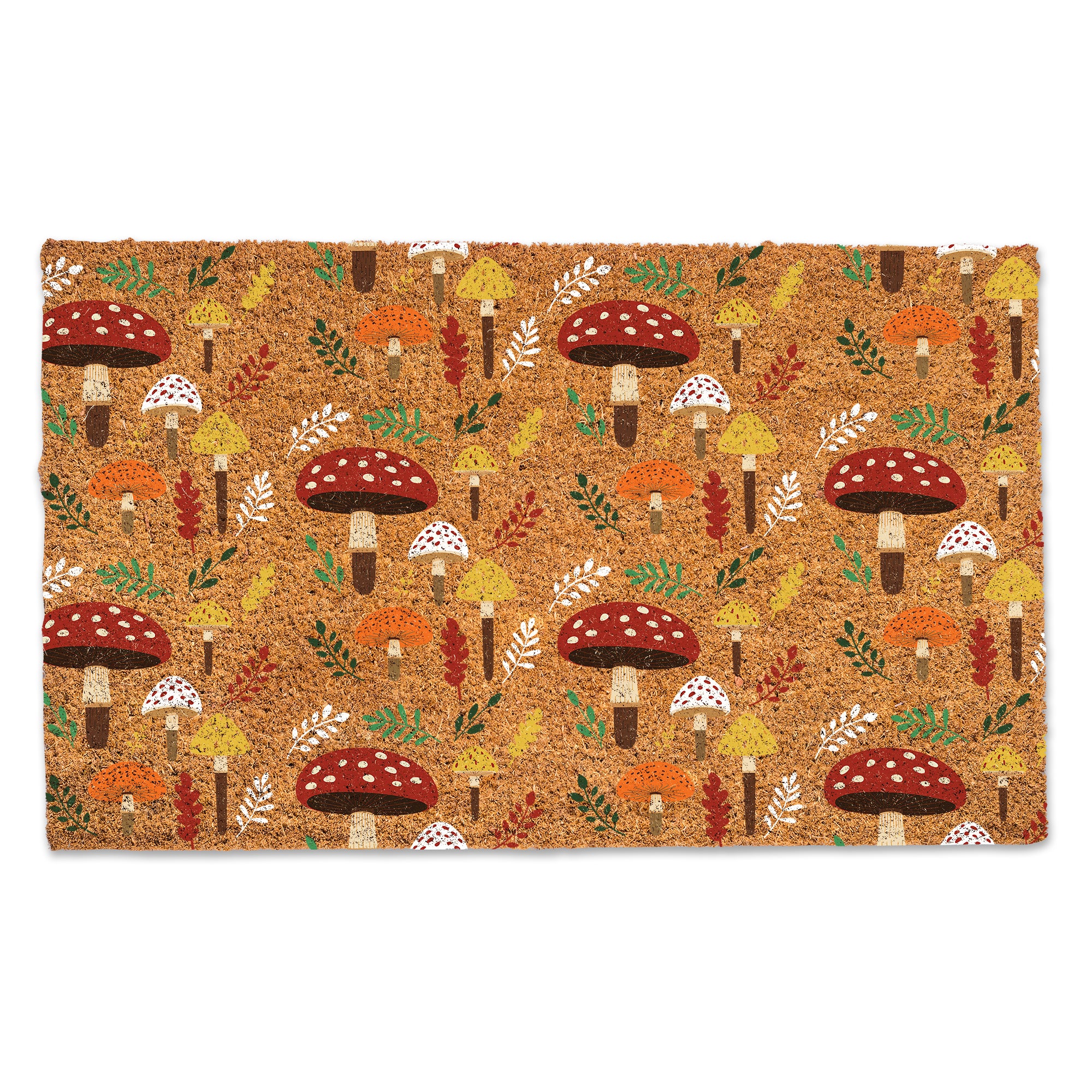 Mushroom Pattern Door Mat