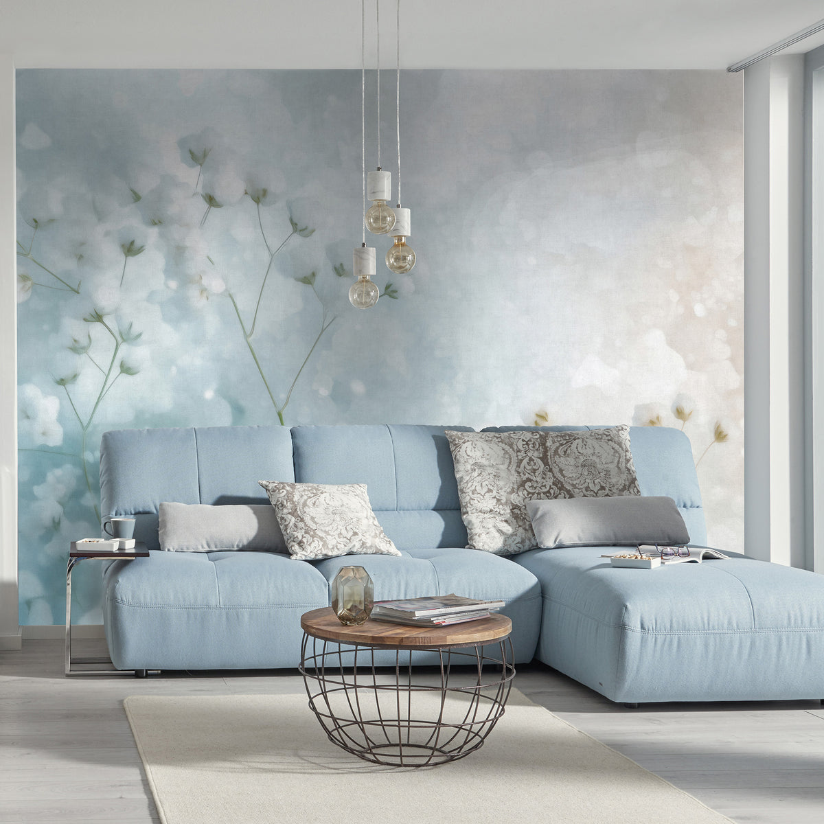 Cotton Haze Wall Mural