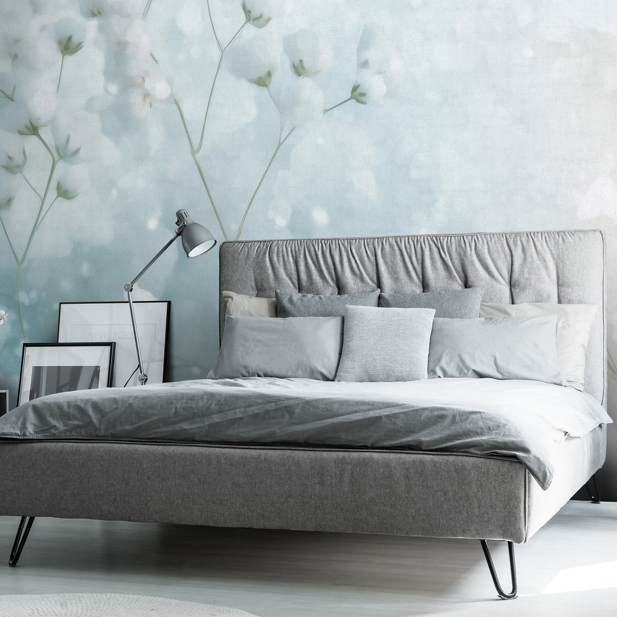 Cotton Haze Wall Mural