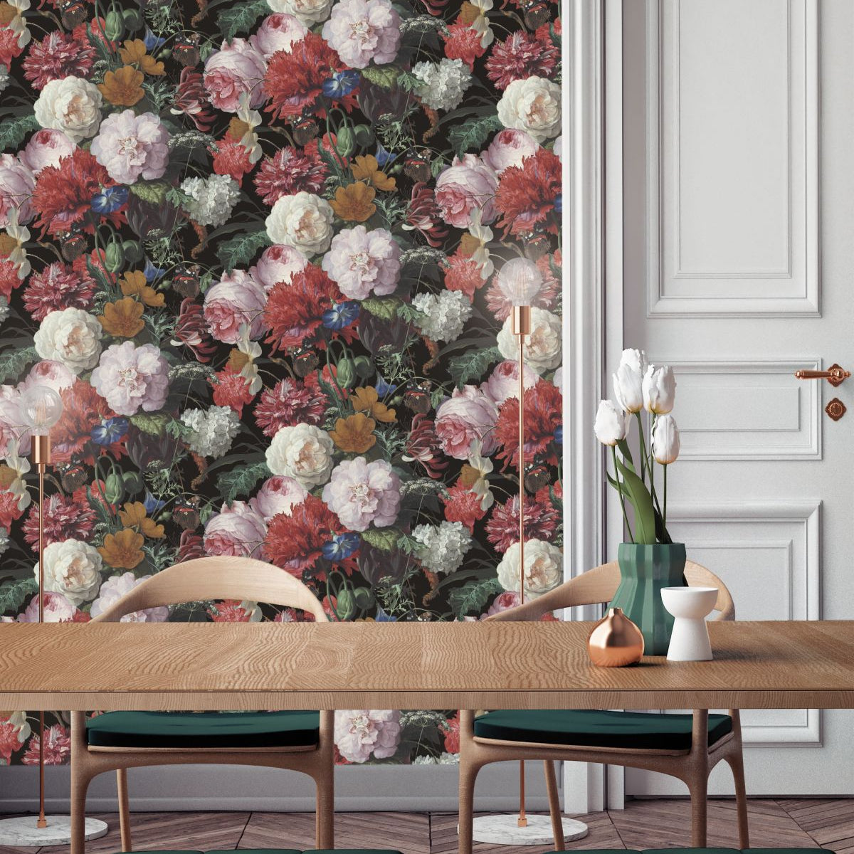 Baroque Botanica Wallpaper