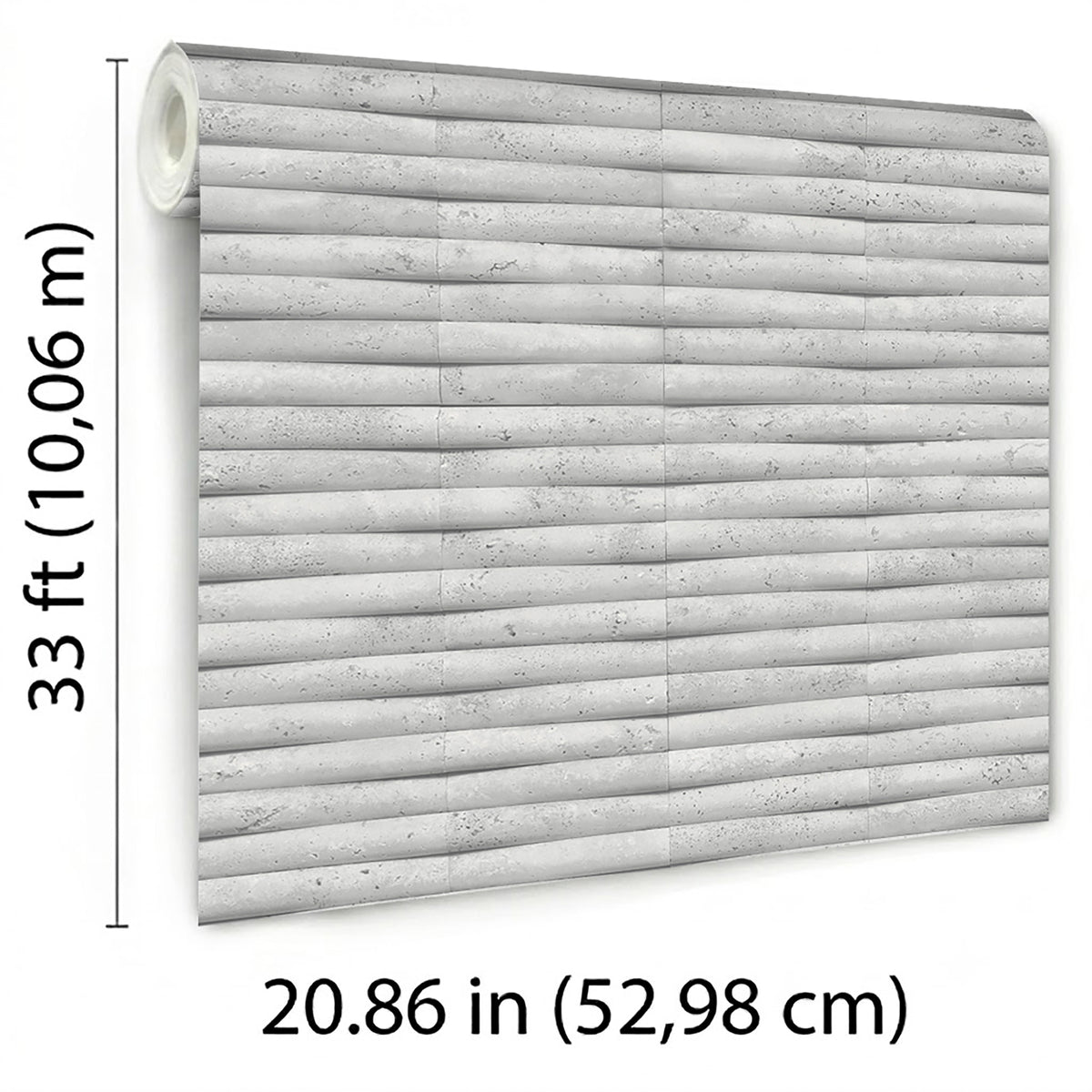 Apex Slat Stone Wallpaper