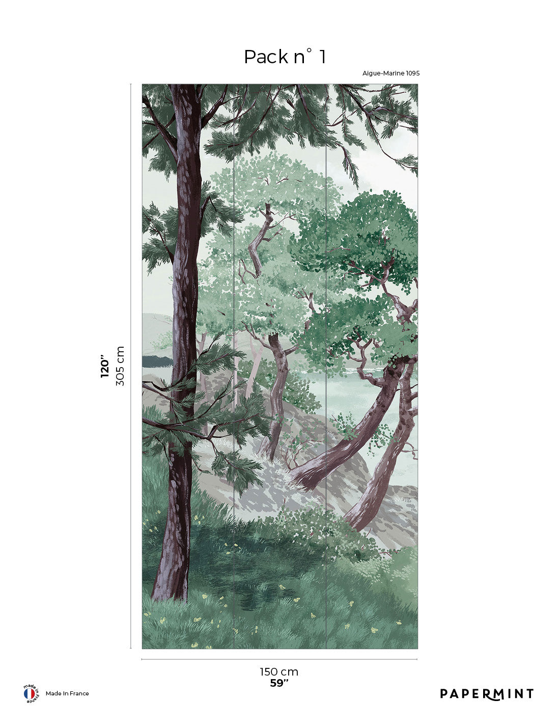 Bretagne Wall Mural