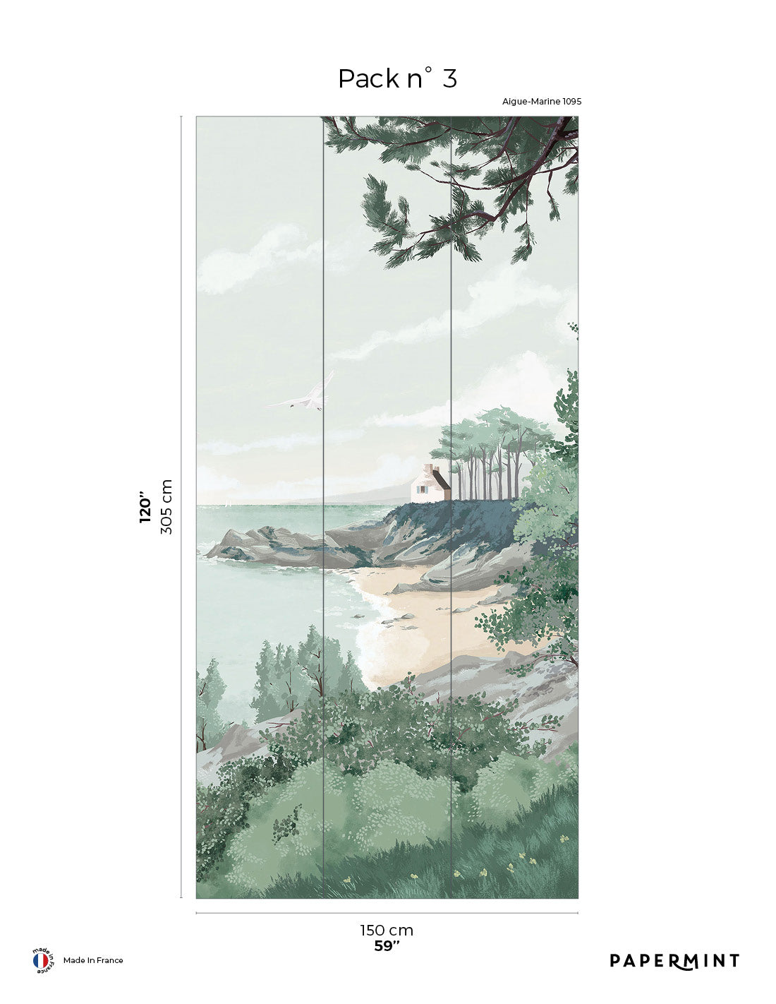 Bretagne Wall Mural