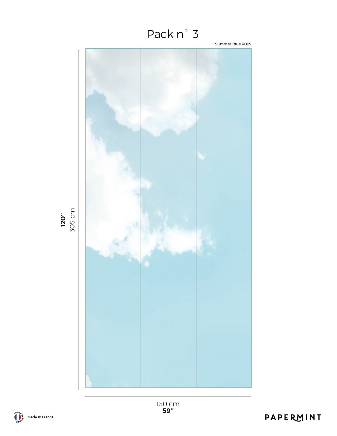 Summer Sky Wall Mural