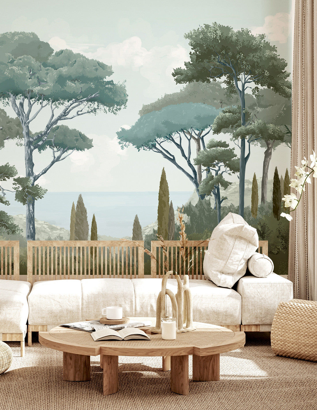 French Riviera Wall Mural