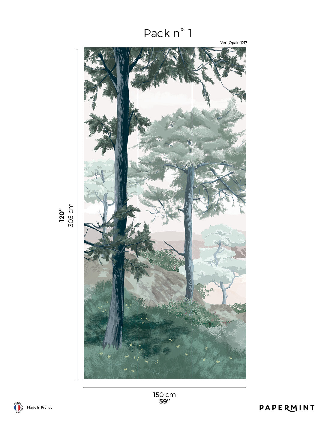 Crozon Wall Mural