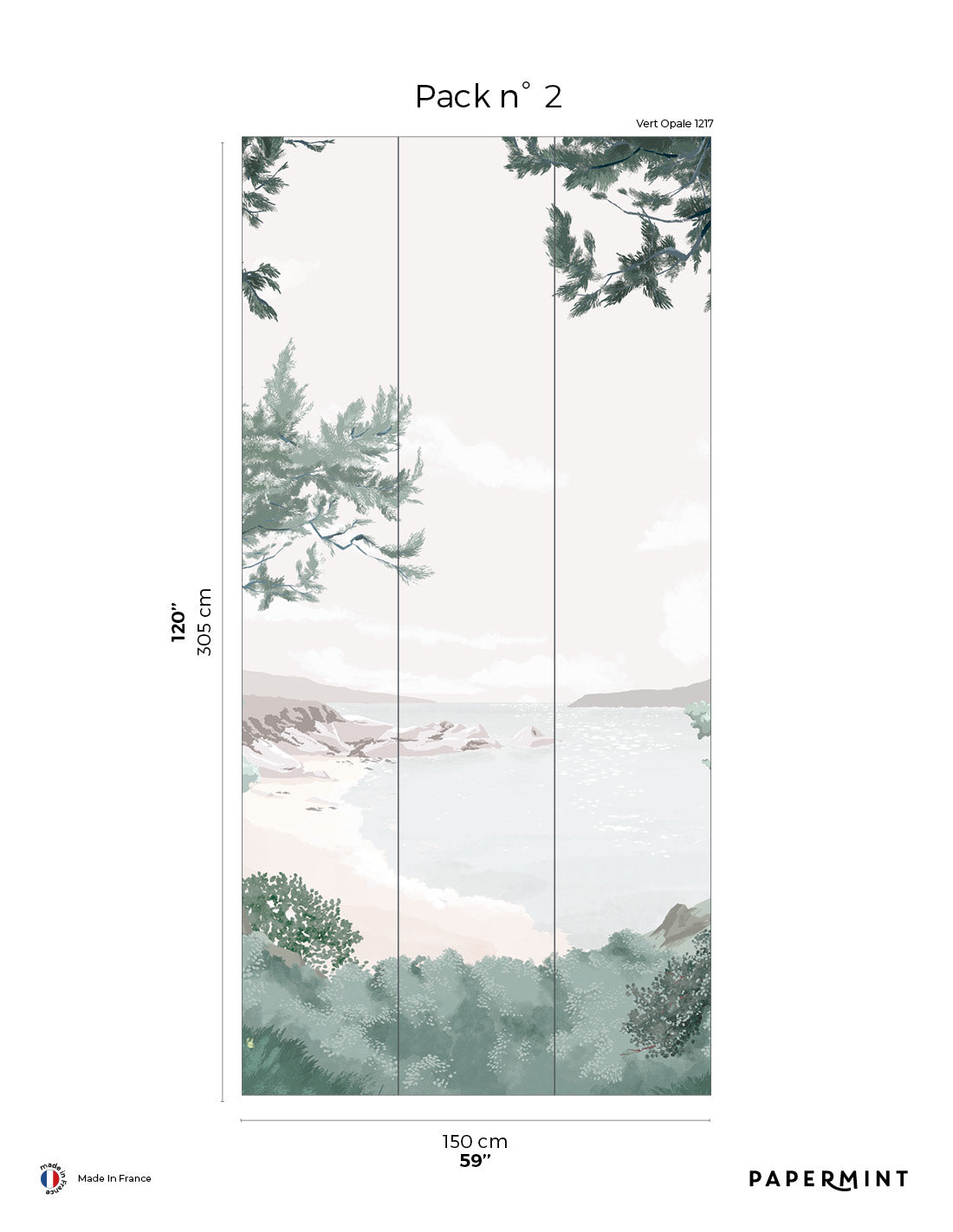 Crozon Wall Mural