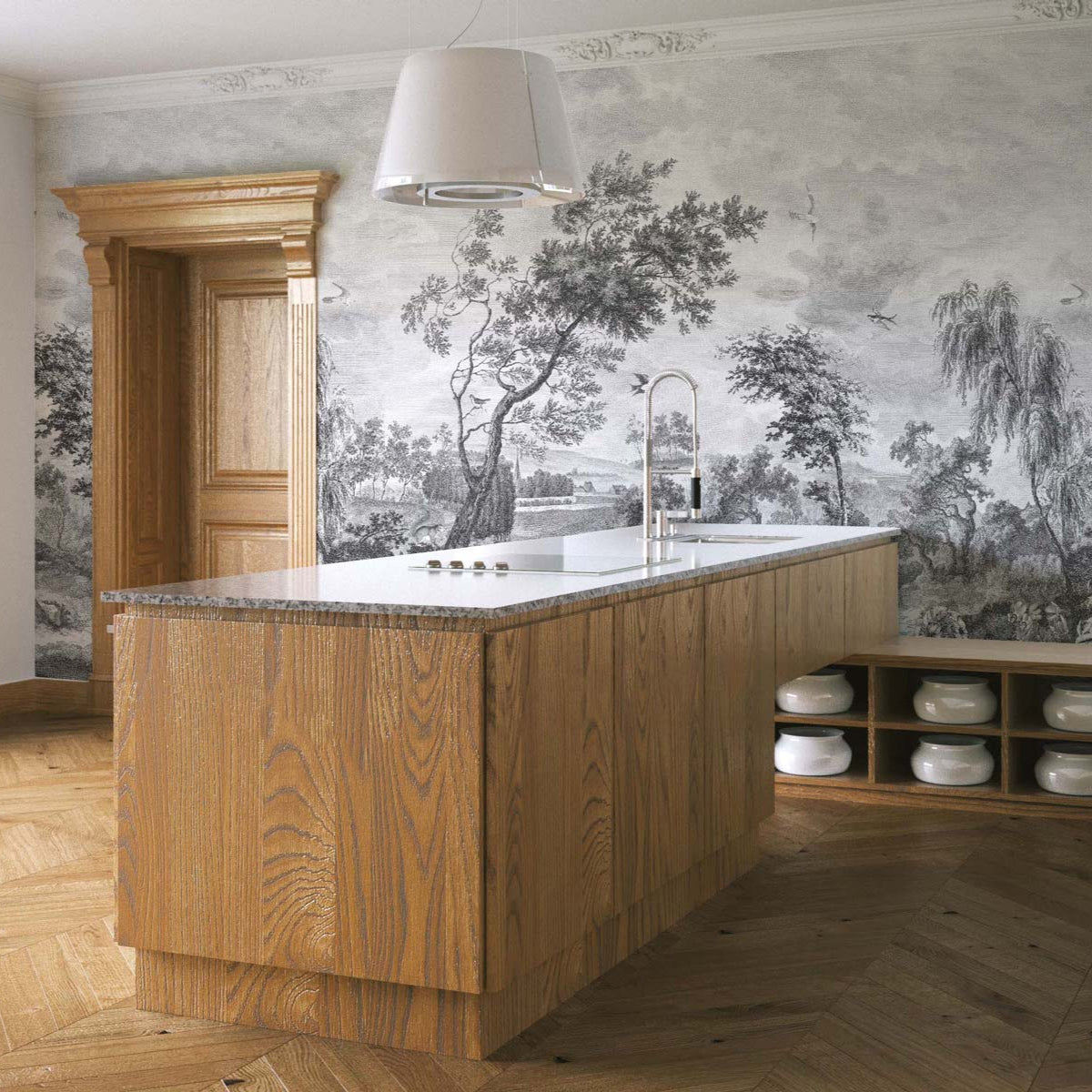 Fontainebleau Wall Mural
