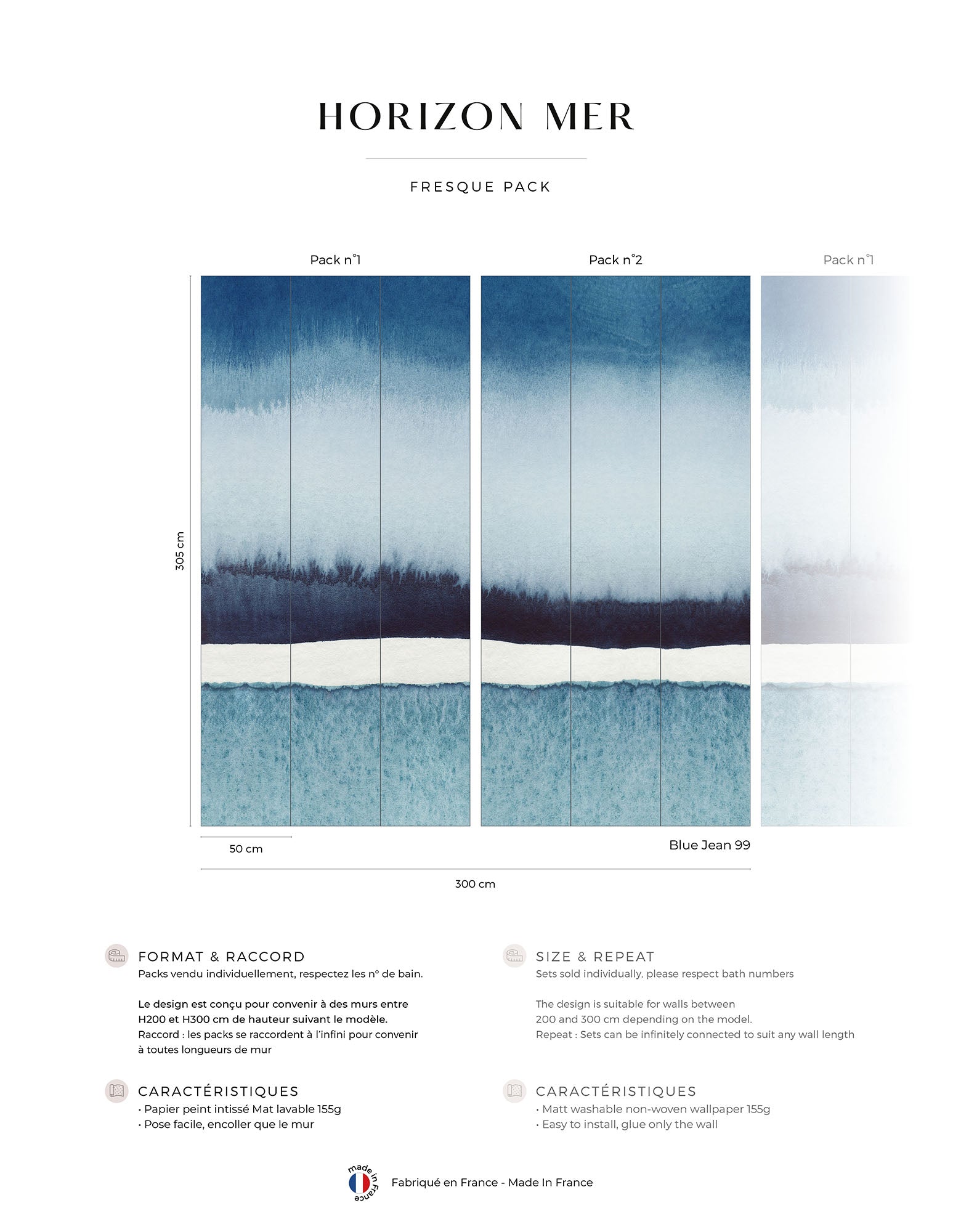 Sea Horizon Wall Mural
