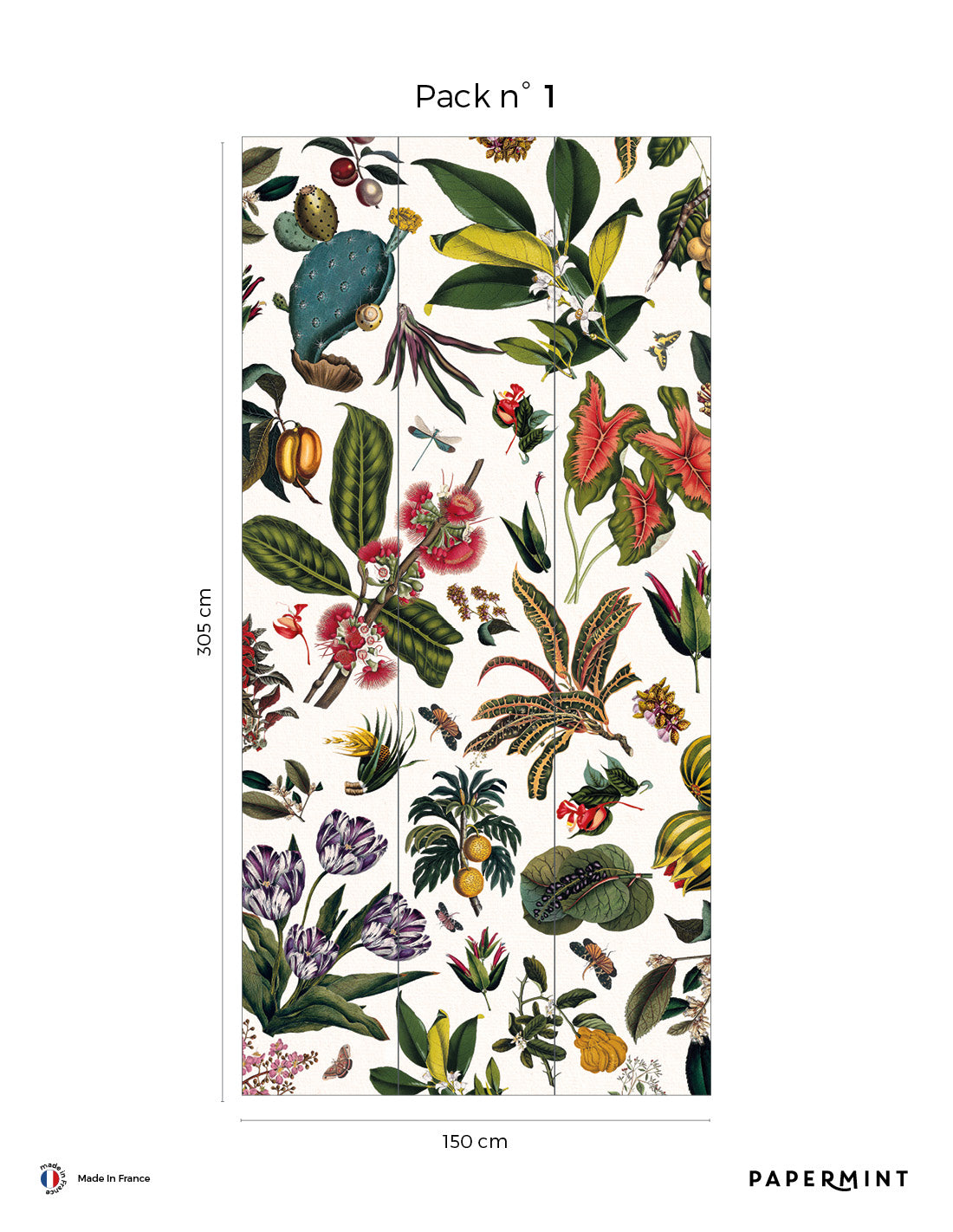 Yesteryear Garden Wall Mural