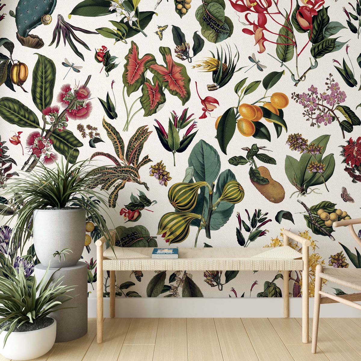 Yesteryear Garden Wall Mural