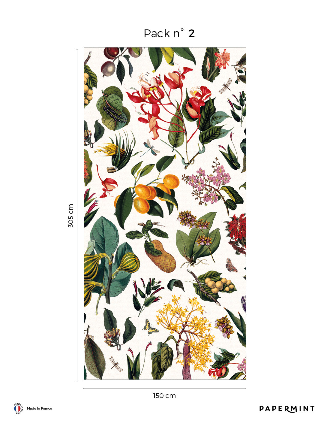 Yesteryear Garden Wall Mural
