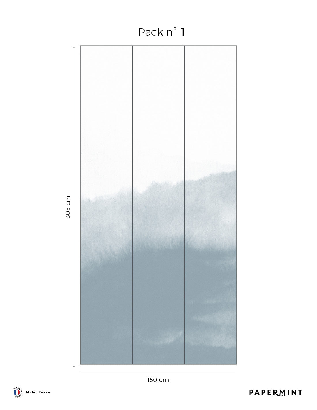 Mountain Water Wall Mural