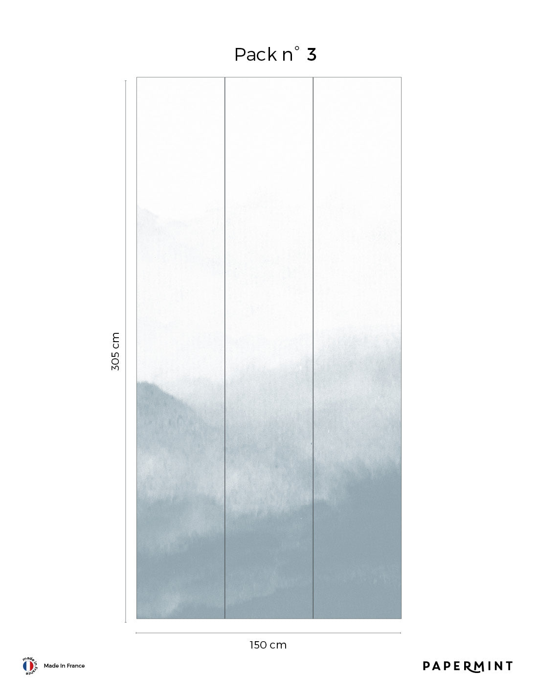 Mountain Water Wall Mural