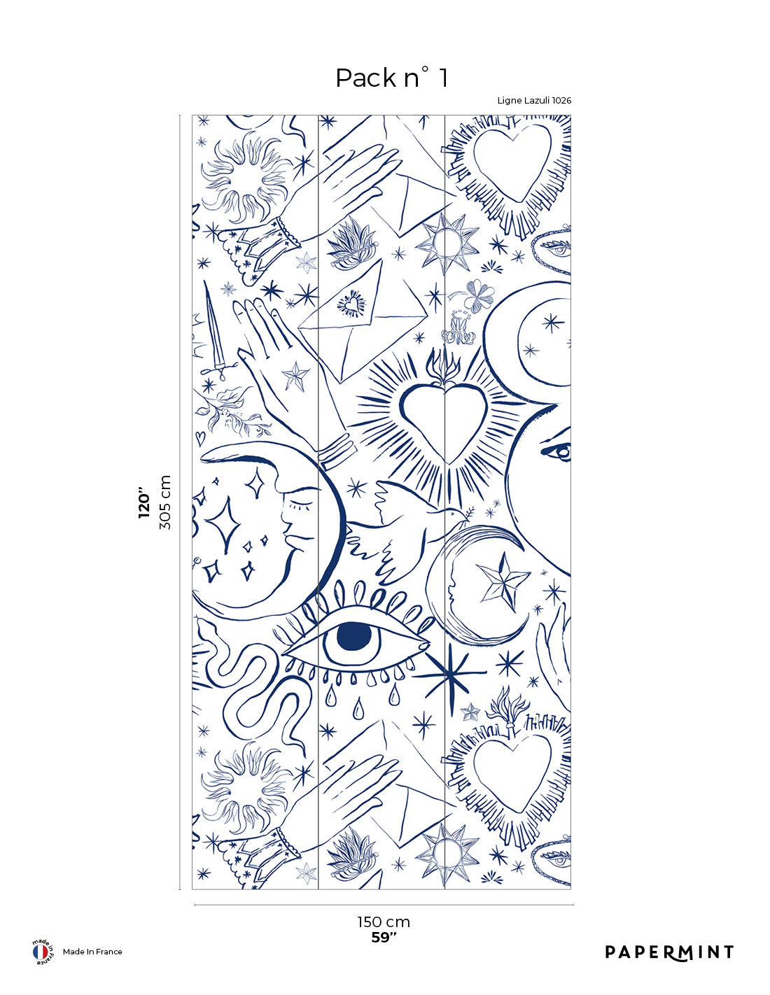 #color_blue on white ground