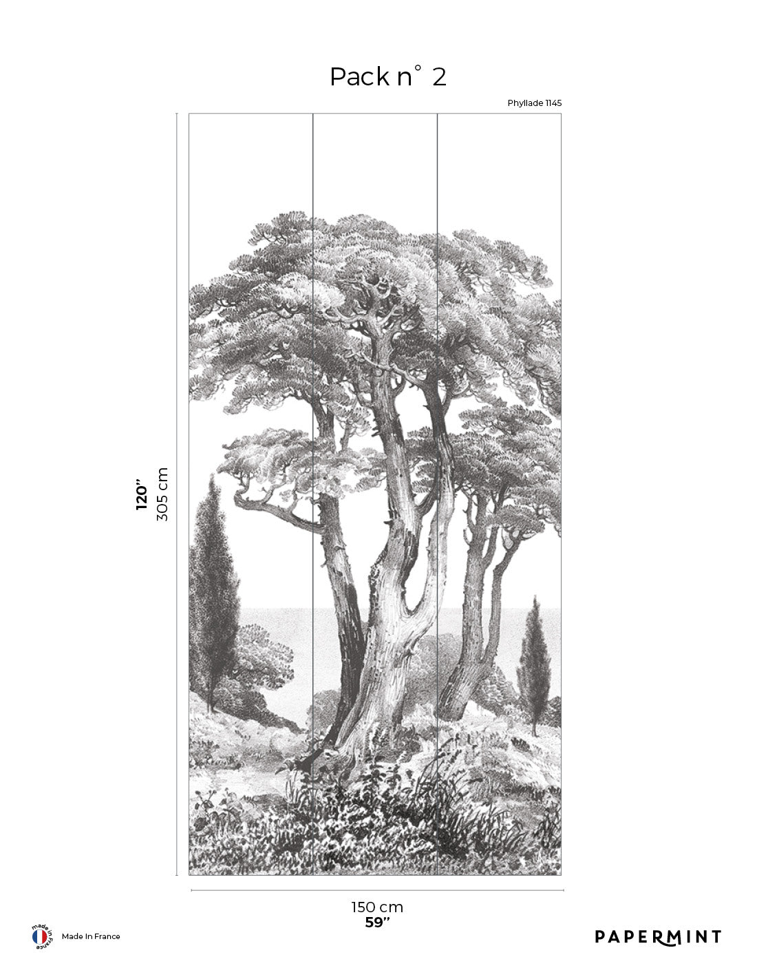 Porquerolles Wall Mural