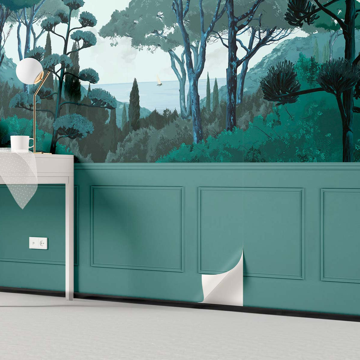 #color_green wainscoting
