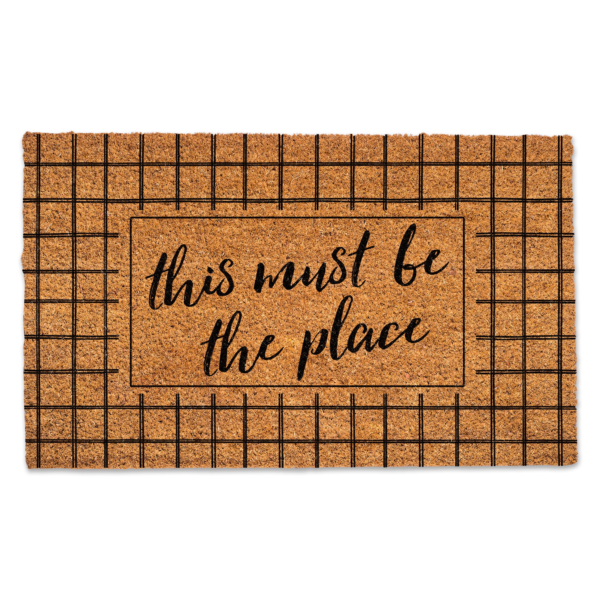 This Must Be the Place Door Mat