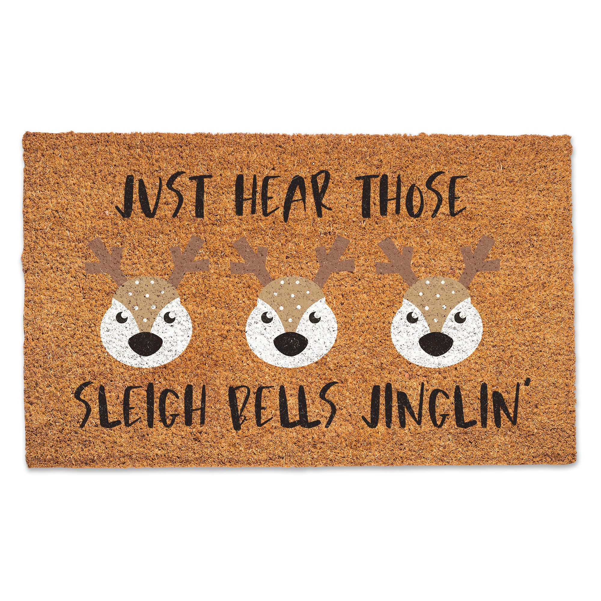 Sleigh Bells Jinglin 30 x 20 Door Mat