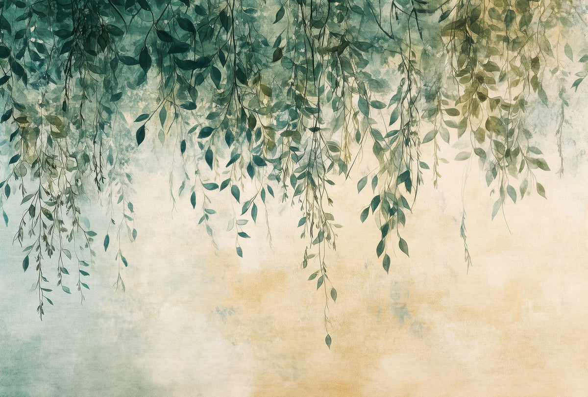 Green Canopy Wall Mural