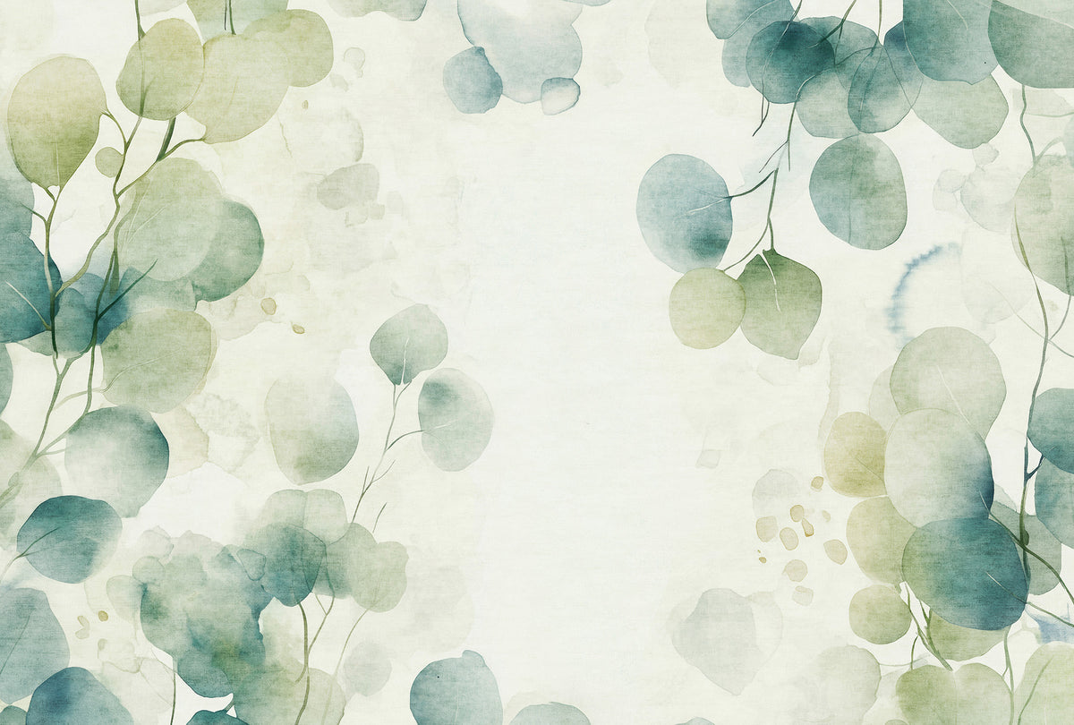 Green Whisper Wall Mural