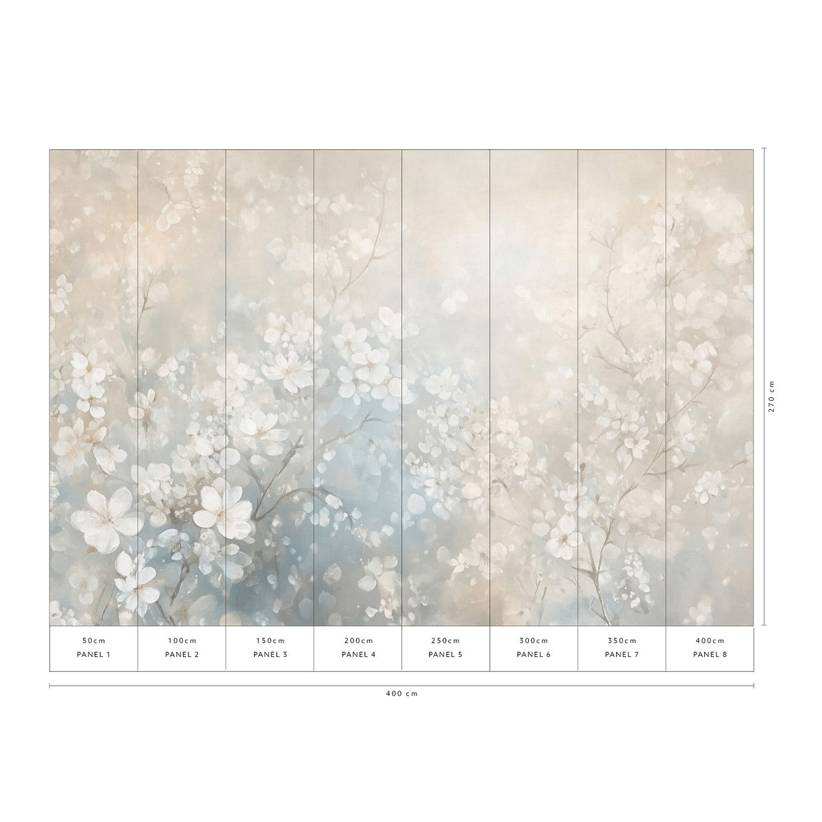 Bloom Ballet Wall Mural