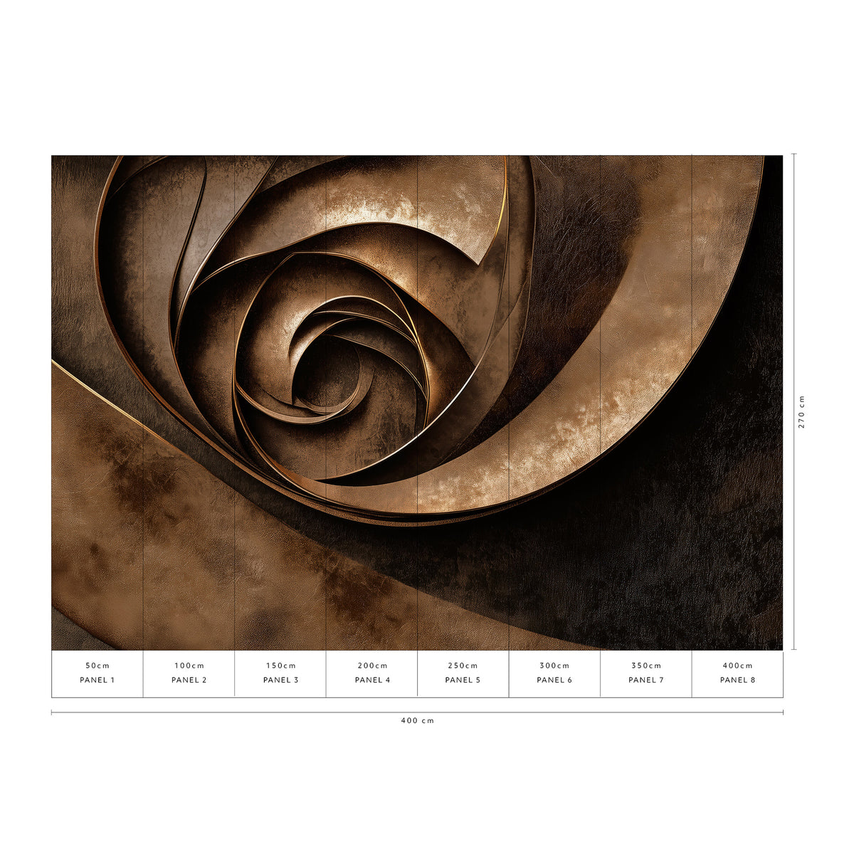 Core of Quiet Wall Mural