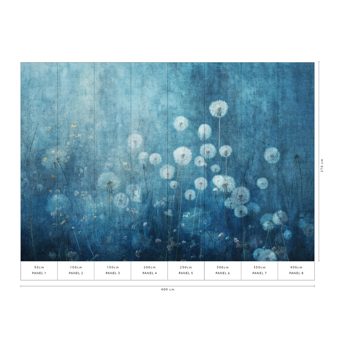 Twilight Bloom Wall Mural