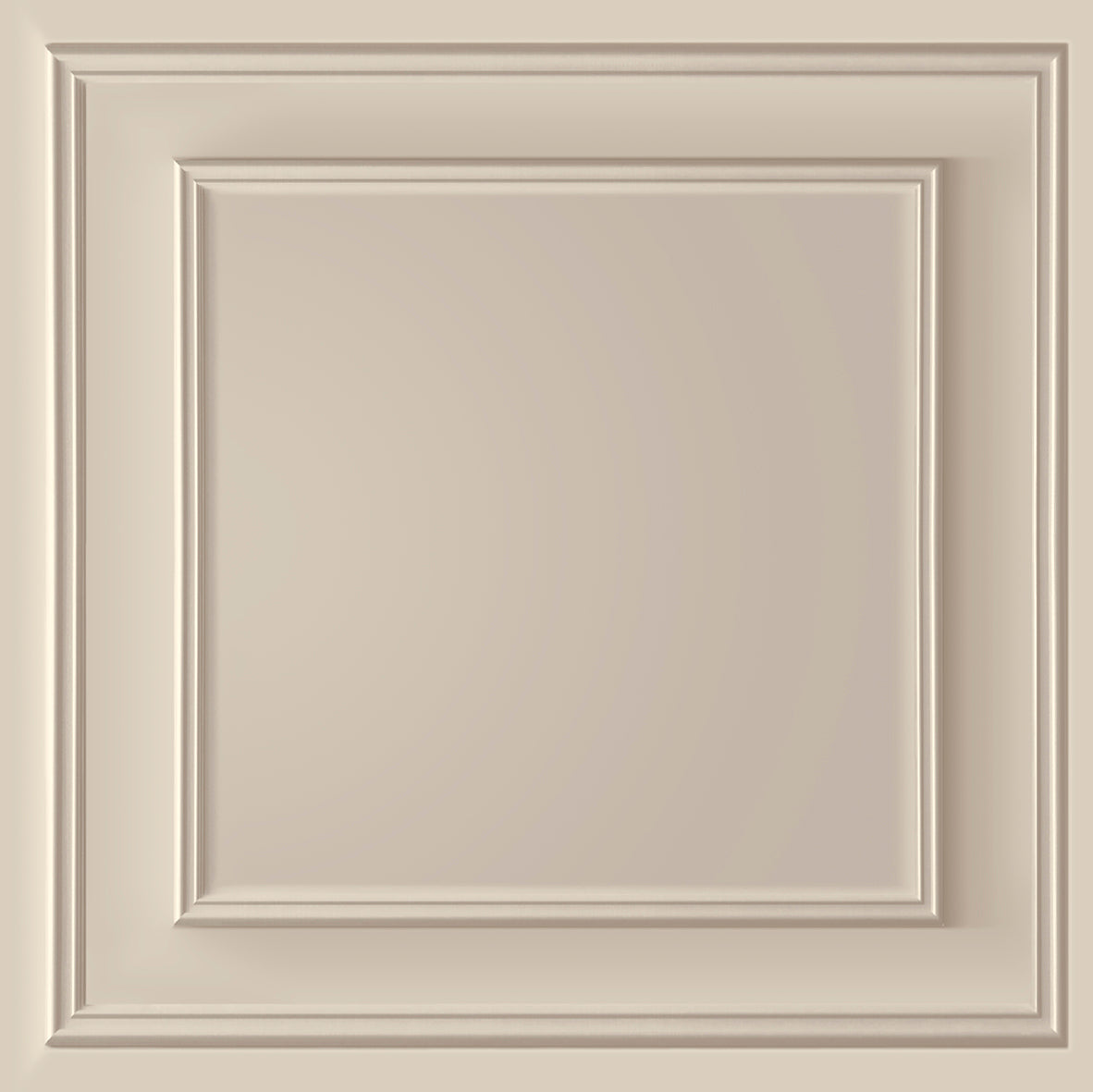 Faux Panel Moulding Wallpaper