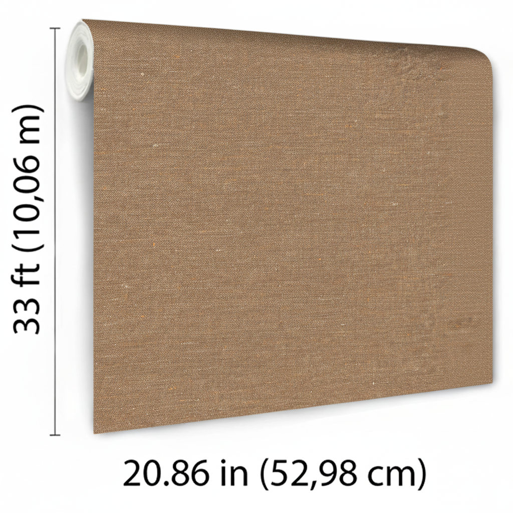 Faux Hemp Texture Wallpaper