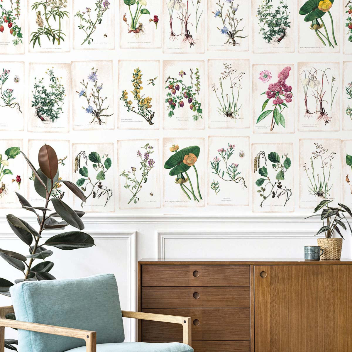 Wild Flowers Wall Mural