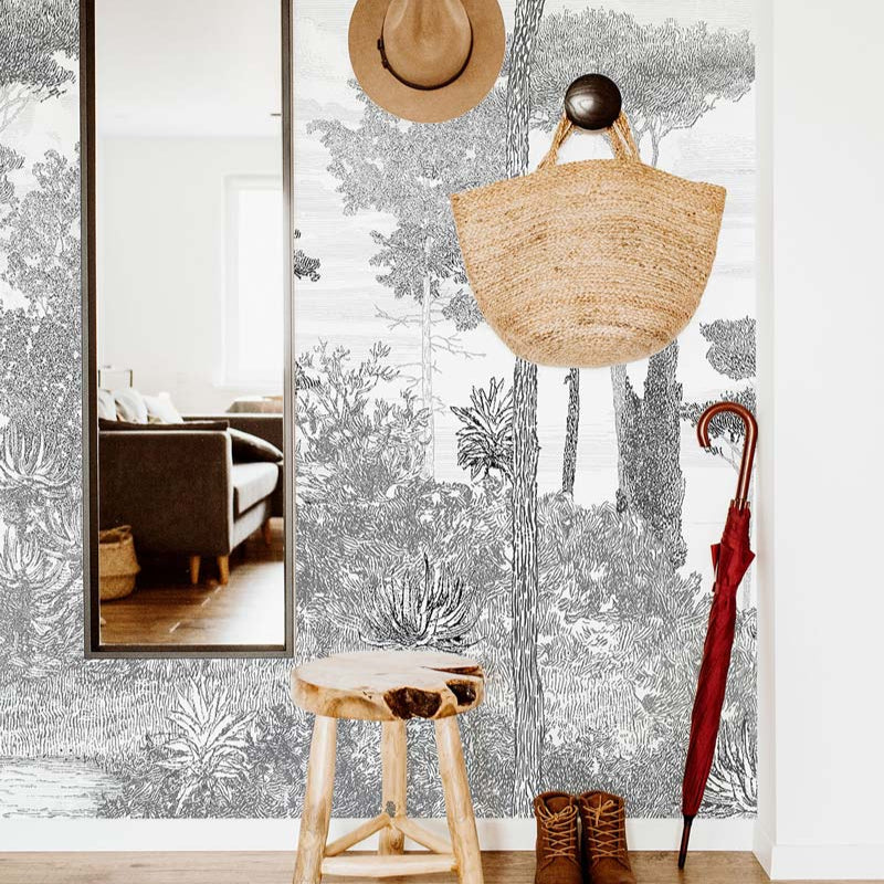Pine Forest Wall Mural