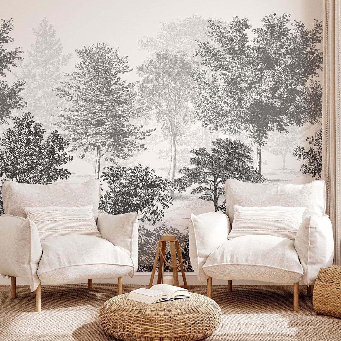 In the Woods Wall Mural