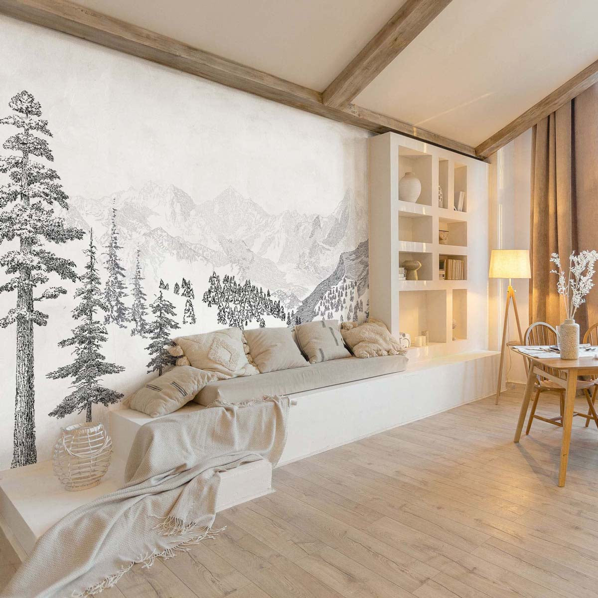 Mountains Wall Mural