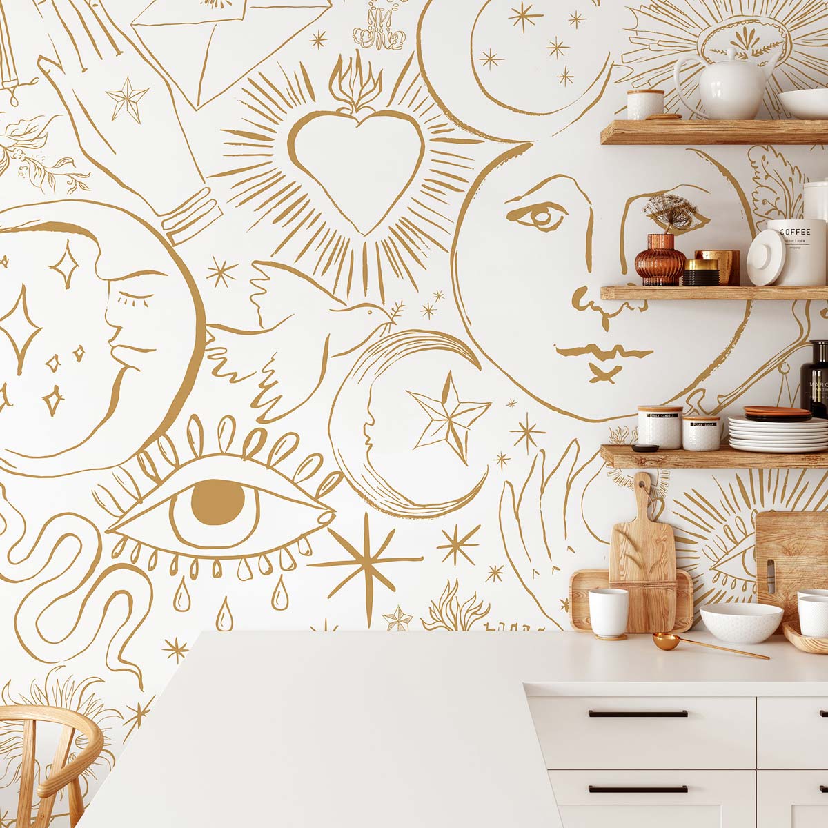 #color_gold on white ground