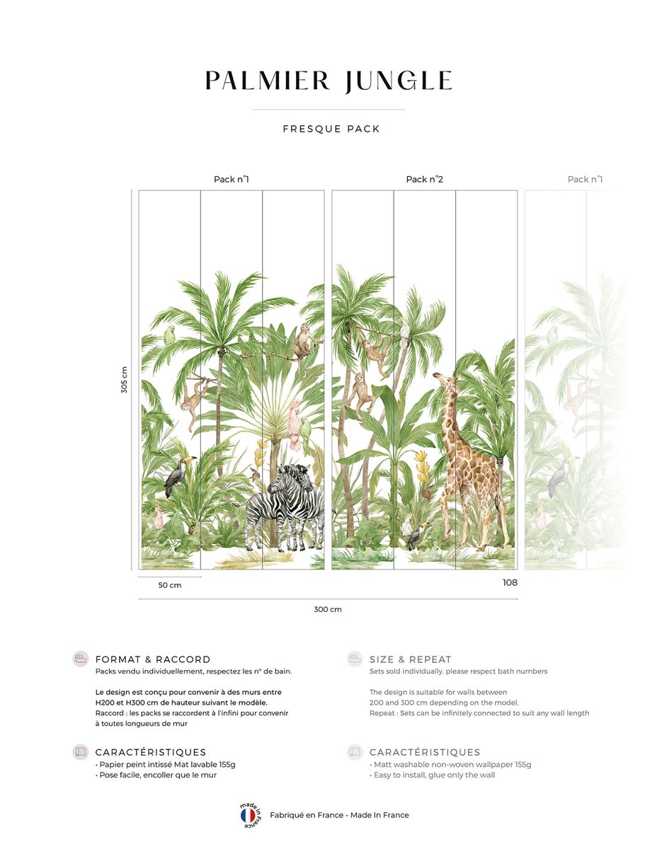 Palm Tree Wall Mural