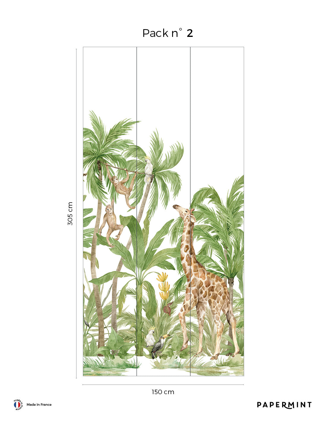 Palm Tree Wall Mural