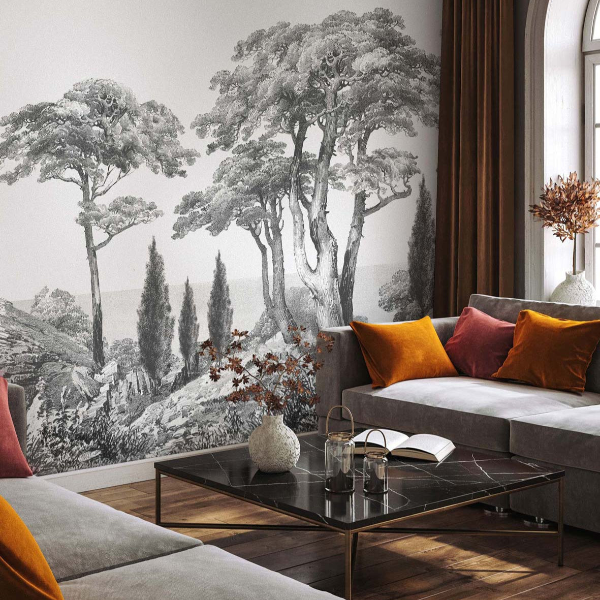 Porquerolles Wall Mural